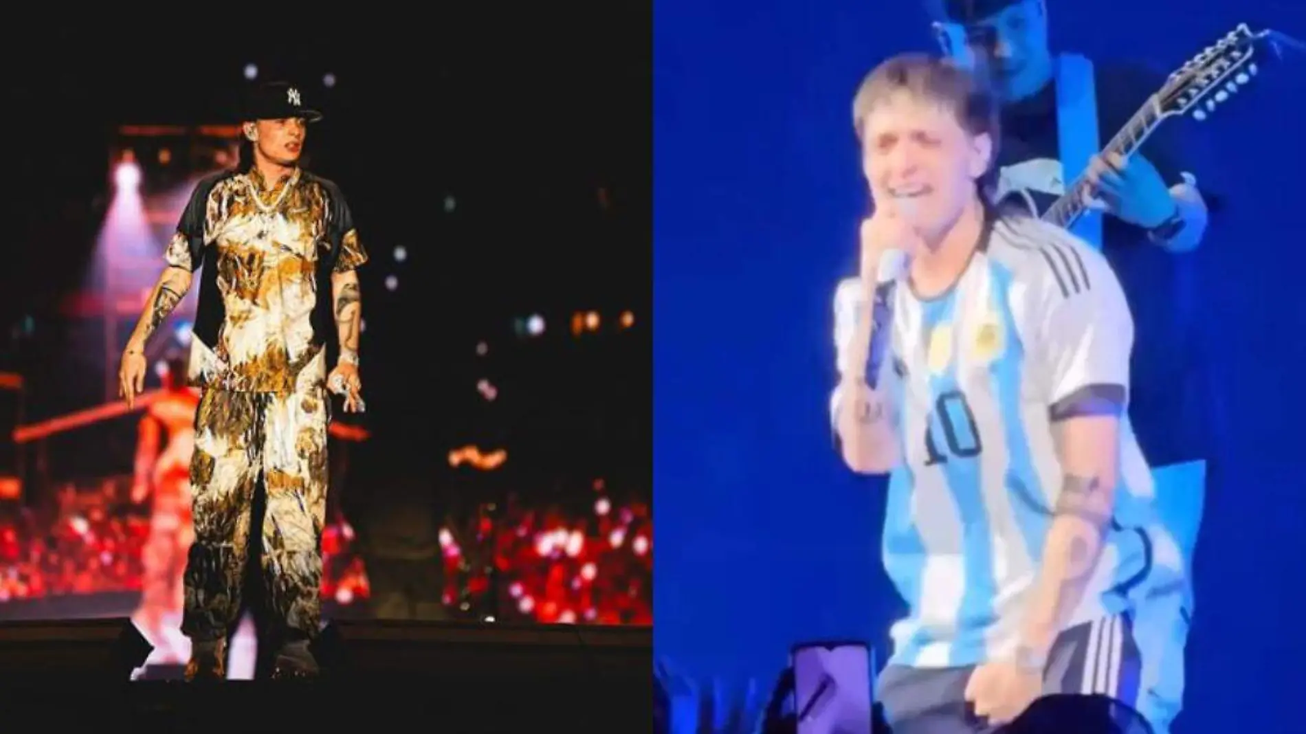 Peso Pluma elogia a Argentina durante su concierto